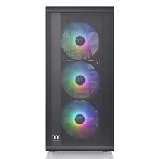 ABS- Compucase Stratos ATX Gaming Case Black - Thermaltake S200 picture