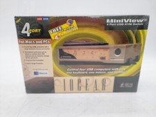logear miniview 4 port usb kvm switch model: g-cs104u picture