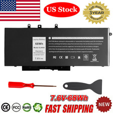 GJKNX Battery For Dell Latitude 5480 5580 5280 5490 5491 5580 5590 5591 picture