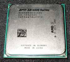 AMD 3.5 GHZ MODEL A8-6500 QUAD CORE PROCESSOR, AD650BOKA44HL, FM2,  US SELLER picture