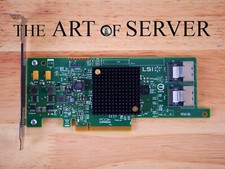 Dell 4TMJF LSI 9207-8i 6Gbps SAS PCIe 3.0 HBA P20 IT Mode ZFS TrueNAS UNRAID picture