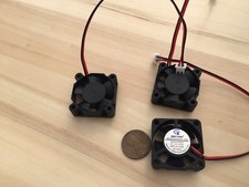 3 Pieces BXR 3010s 30x30x10 2 wires Brushless DC Cooling Fan Blower 12V Fans c12 picture