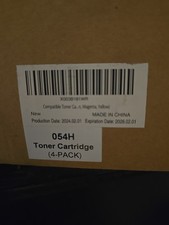 v4ink Canon 054H Compatible High Yield Toner Cartridges 4 Pack picture