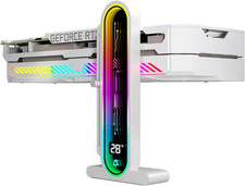 GPU Support Bracket with ARGB, Temp Display & Height Adjustable-W picture