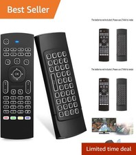 Effortless Wireless Control: MX3 Pro Backlit Fly Remote for TV & Projectors picture