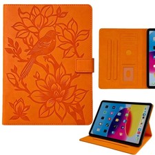 Vintage Emboss Flip Folio Card Case For iPad 10/ 11th Gen A16 Smart Tablet Cover picture