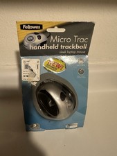 Fellowes Micro Trac Handheld Trackball Laptop Mouse 99928 New In Box picture