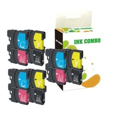 12 Pack Inkjet for  LC61 LC-61 Printer Ink Cartridge for picture