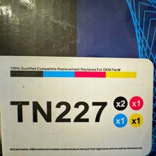 TN-227 High Yield Black Toner Cartridge TN227BK New Compatible With Brother picture