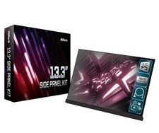 ASRock 13.3 SIDE PANEL KIT Full HD LCD Side Panel Kit for PC Cases NEW picture