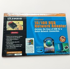 Linksys USB100TX  EtherFast 10/100 USB Ethernet Network Adapter - Sealed Box picture