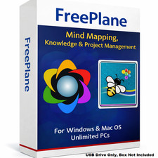 Freeplane Mind Mapping Knowledge & Project Management Software Windows Mac OS picture