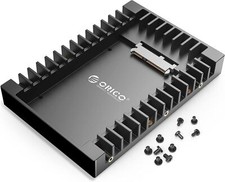 Orico 2.5 Ssd Sata To 3.5 Hard Drive Adapter Internal Drive Bay Conver Electr... picture