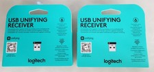 Pair of Logitech USB Unifying Receiver 910-005235 NEW *SEALED* picture