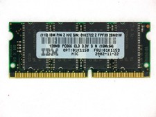 IBM Thinkpad 01K1153 01K1150 Laptop Memory 128MB 66MHz 144-Pin SDRAM PC66 picture