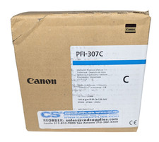 CANON PFI-307C 9812B001 Cyan Ink Cartridge iPF830 iPF840 iPF850 Exp 11/2024 picture