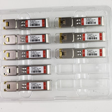 FS SFP-GB-GE-T 1000BASE-T SFP 100m Cisco Compatible Transceiver Module Lot of 8 picture