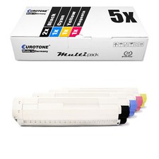 5x Toner for OKI MC 860 like Set all Colors Cartridges CMYK picture
