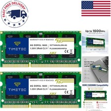 Reliable 16GB Dual Rank DDR3L SO-DIMM RAM (2x8GB) for Laptops, Lifetime picture