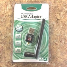 New W/Antenna 300n 300Mbps Mini Wireless USB Wifi Adapter Network 802.11n/g/b picture