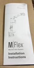 Humanscale M/Flex Monitor Arm System (White/Silver) picture