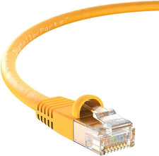 Installerparts CAT6 Cable UTP Booted - Yellow - 100 FT - 5 Pack - Professional S picture