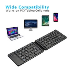 For Windows PC iOS Mac Tablet iPhone 15/14/13/12 Pro Wireless Bluetooth Keyboard picture