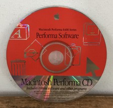 Vtg 1996 Apple Mac Macintosh Performa 6400 Series Software CD Version 7.5.3 picture