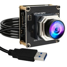 High Speed USB3.0 Autofocus Fisheye Camera Module, 1080P/230fps, 4K/60fps, 12... picture