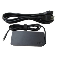 65W USB-C Laptop Replacement Ac Adapter Charger w/ Power Cord For Dell picture