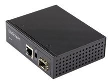 Startech PoE+ Industrial Fiber to Ethernet Media Converter 60W, IMC1GSFP60W picture