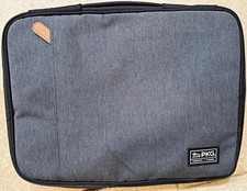 PKG Universal 13-13 inch Laptop Sleeve Case Padded Zipper Closure Polyester Gray picture