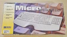 RARE Micro Innovations Ergonomics Keyboard Micro Clicky Built-In Touchpad,Sealed picture