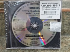 Toshiba Satellite Laptop L30 L35 Series Recovery Package V2 CD Disk 2006 Sealed picture