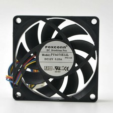 1 PCS FOXCONN 7015 PVA070E12L 12V 0.20A 7cm hydraulic PWM silent fan 4-pin picture