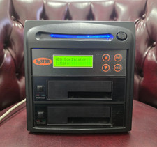 SySTOR 1-to-1 Standalone Hard Drive HDD SSD Duplicator Sanitizer SATA Cloning picture