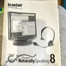 ScanSoft Dragon NaturallySpeaking 8 Standard Speech Recognition CD Windows picture