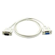 1 Pcs DB9 Male to DB9 Female Serial Extension Cable Wire Durable Replacement picture