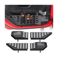 DIAMOOKY Metal Front Door Pocket Storage Box for Jeep Wrangler JL JLU 4XE 201... picture