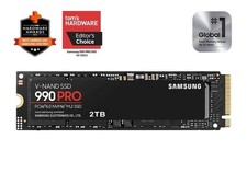 Brand New Samsung 990 PRO 2TB Internal SSD, PCle Gen 4x4 NVMe M.2, MZ-V9P2T0B/AM picture