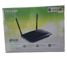 TP-Link Router Black N600 TL-WDR3600 Dual Band Gigabit Wireless 600Mbps USB NEW picture