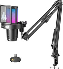 MAONO DGM20Ws Wireless Gaming Microphone w/ Boom Arm for PC Phone PS4 PS5 USB-C picture
