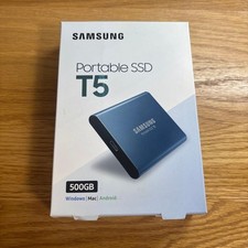 Samsung Portable SSD T5 500GB External USB-C High Speed Storage Unused picture