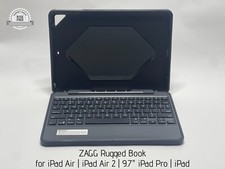 ZAGG Rugged Book for iPad Air, iPad Air 2, 9.7
