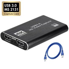 4K USB 3.0 Video Capture Card 1080P 60FPS HDMI Recorder for OBS PS4 Streaming picture