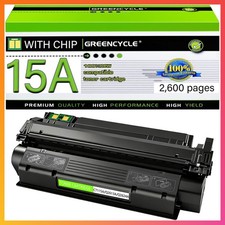 15A Toner Cartridge Compatible for HP 15A C7115A Q2613A 1200 3380 1 Pack picture