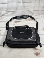 Vtg Ogio City Corp Black Crossbody Messenger Laptop Bag Savage LOGO New picture