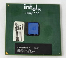 Intel Celeron SL4P3 733MHz / 128KB / 66MHz Socket 370 Processor Coppermine Core picture