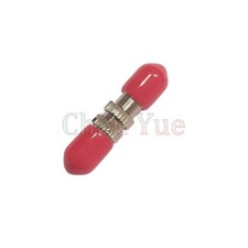 10pcs DIN-DIN Fiber Adapter Round UPC FTTH Optical Fibre Connector DIN Coupler picture