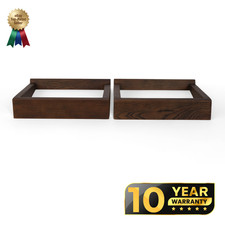 WRS125 Walnut Wood Speaker Stands (Pair) – Handcrafted – 10-Year Warranty picture